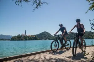 Cycling in Bled 