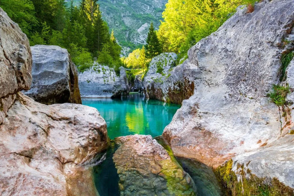 Große Schlucht von Soca 