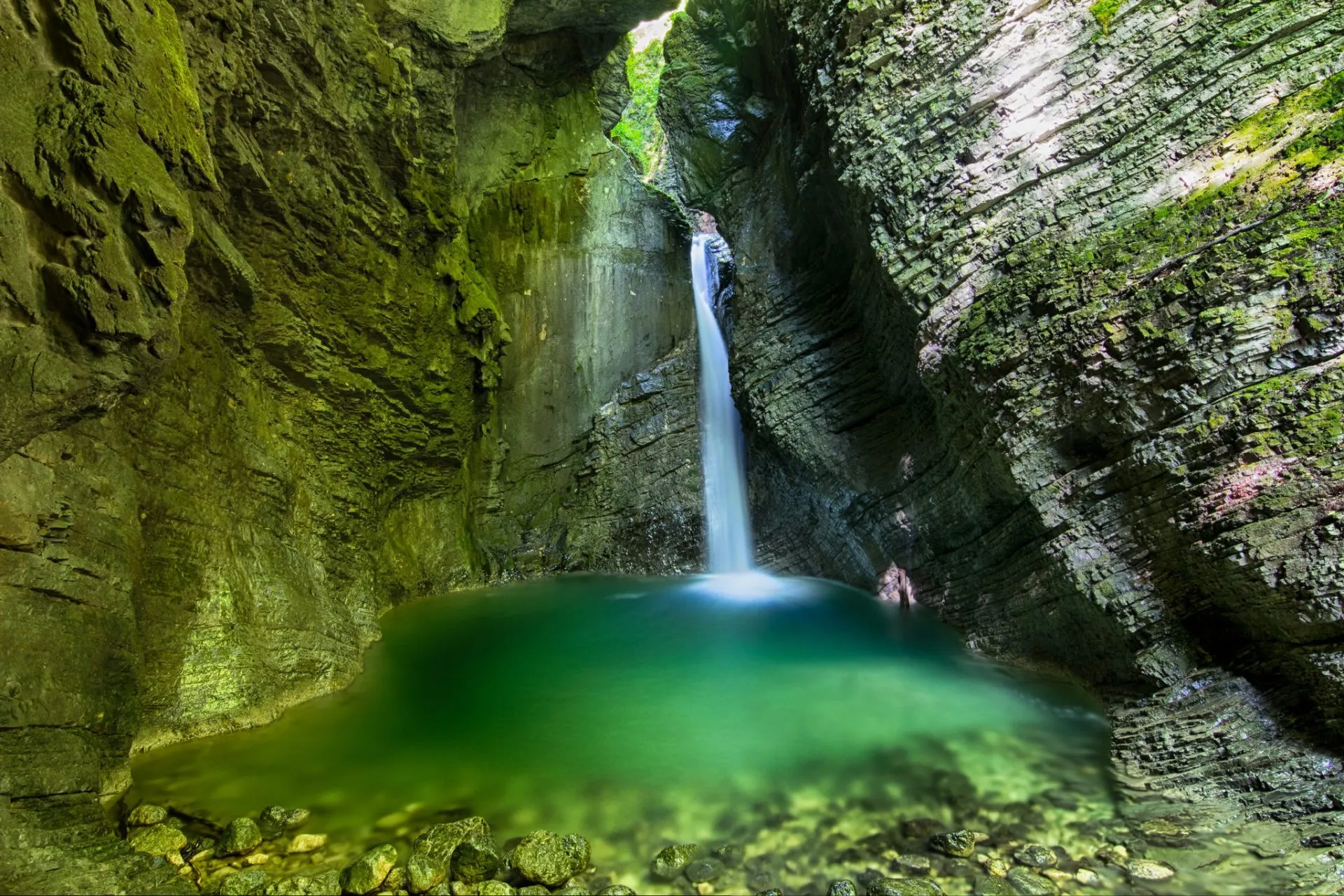 Kozjak waterfall scaled 1