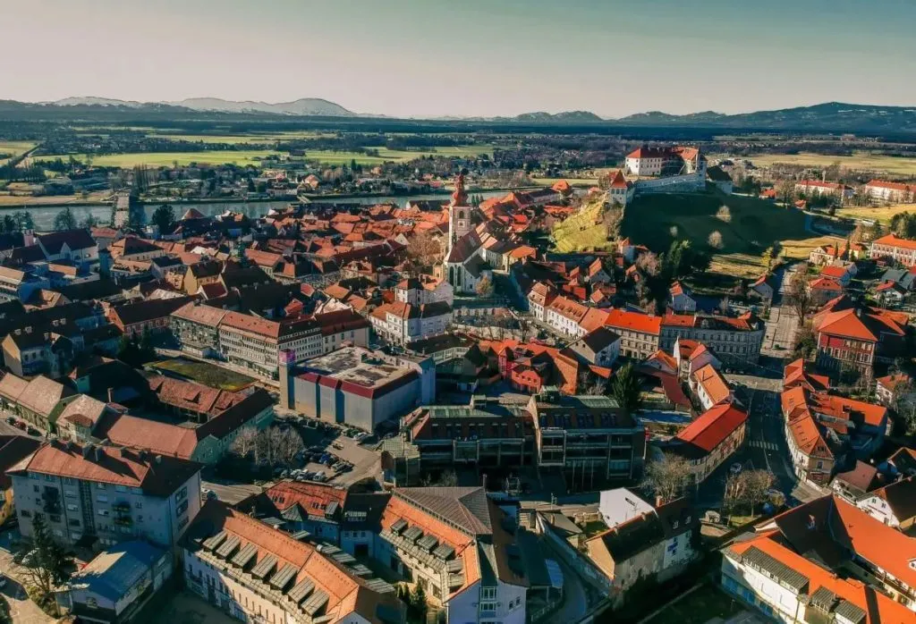 Oude stad van Ptuj