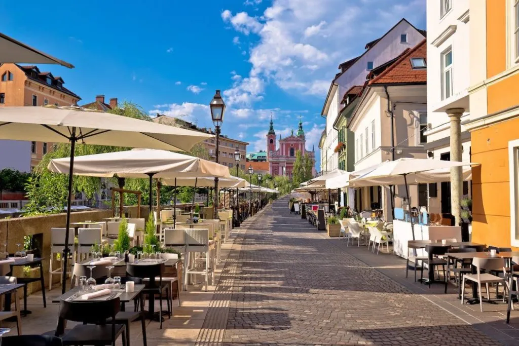 Journée ensoleillée à Ljubljana