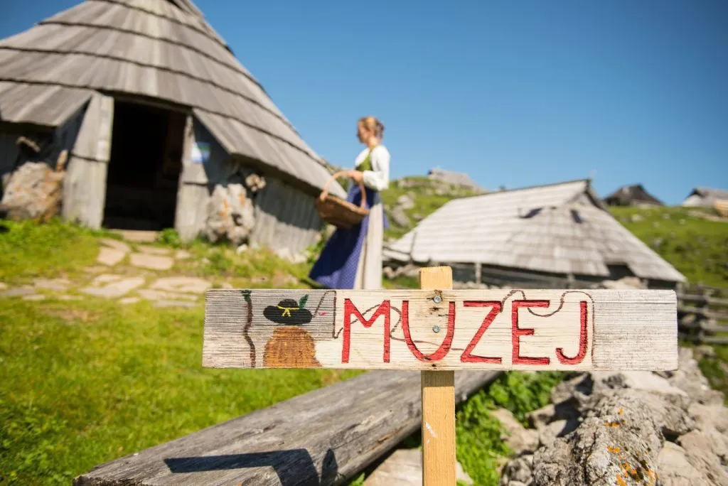 Velika Planina Museum der Schafzucht 